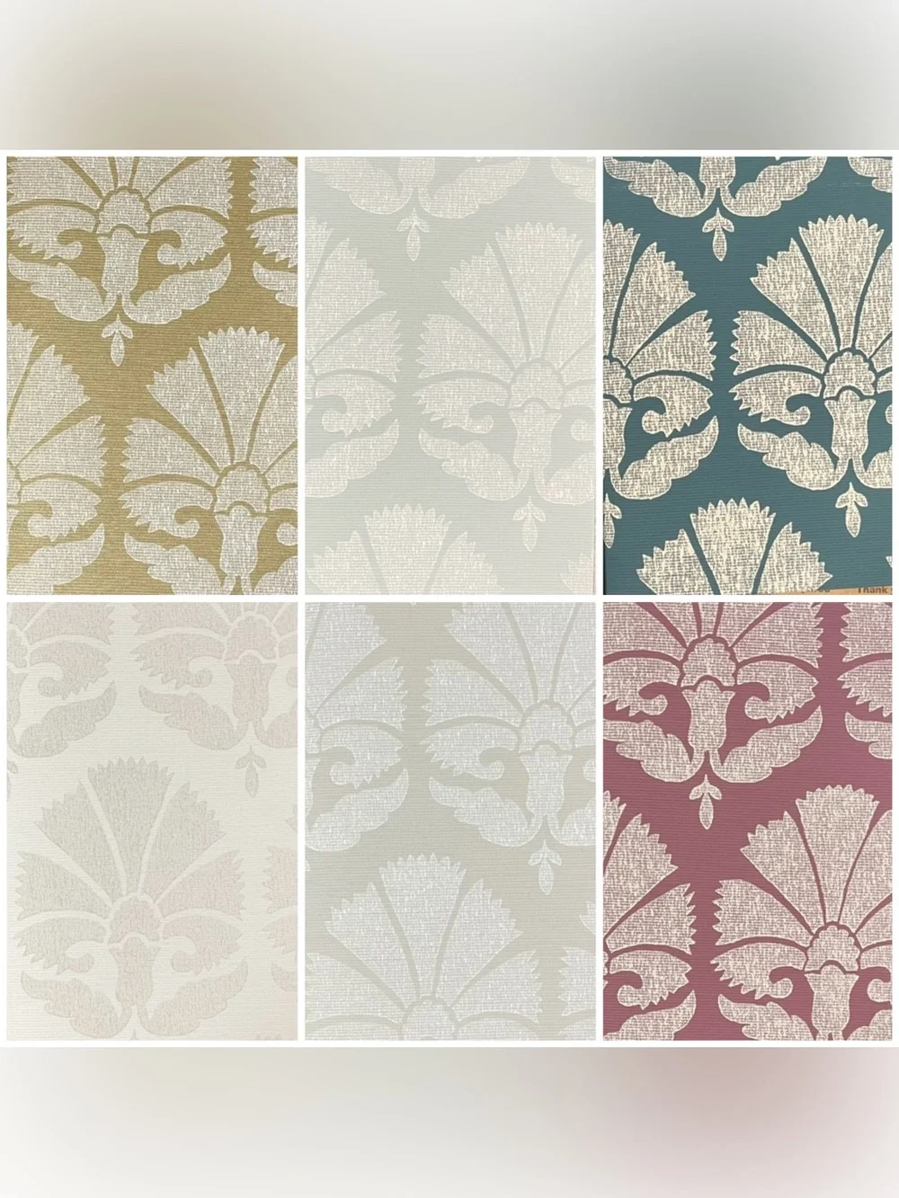 20 Large High Quality Designer Wallpaper Sample Sheets - Assorted Thick Textures